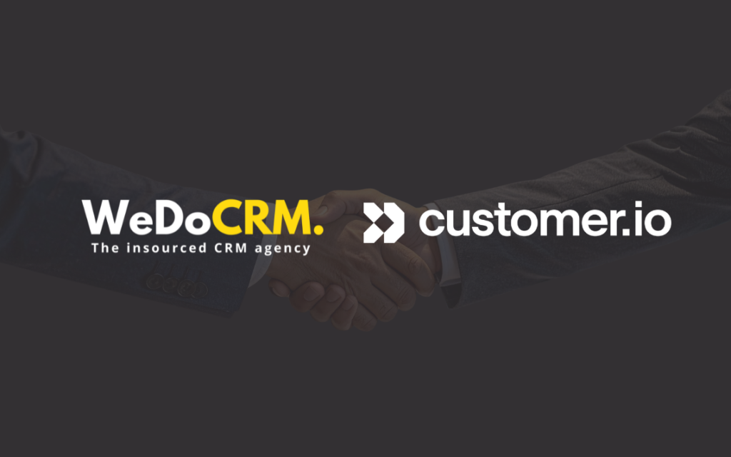 Customer.io Partnership with CRM Agency - WeDoCRM