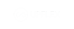Upflex logo white