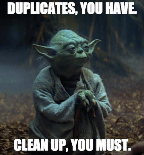 duplicates